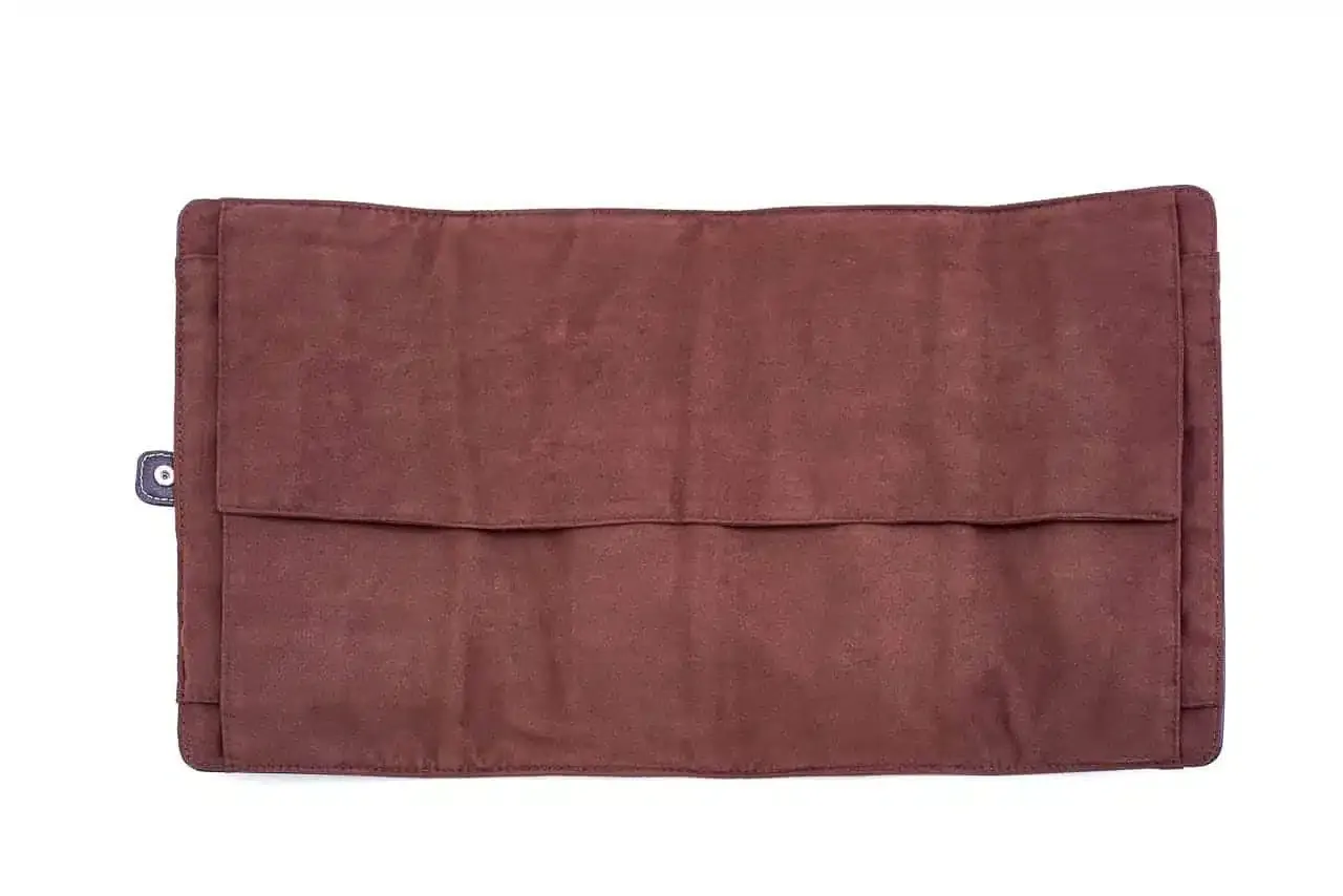 Leanschi Soft klokkerull for 8 klokker brun PU