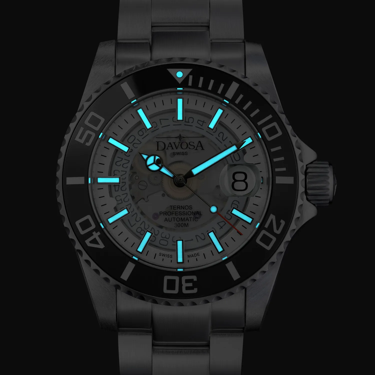DAVOSA Ternos Professional Nebulous automatisk dykkerklokke