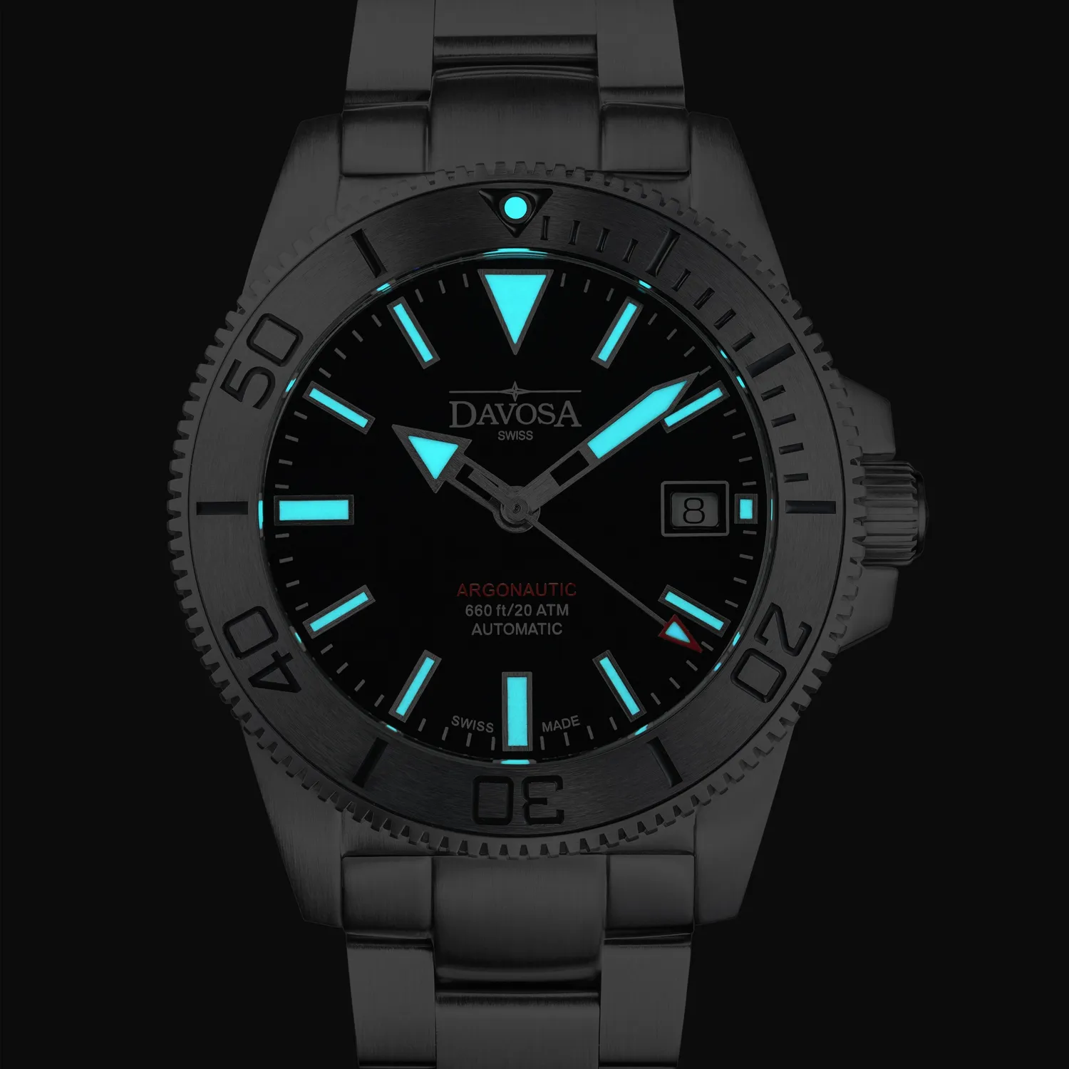 DAVOSA Argonautic 39 BS dykkerklokke 39 mm automatisk