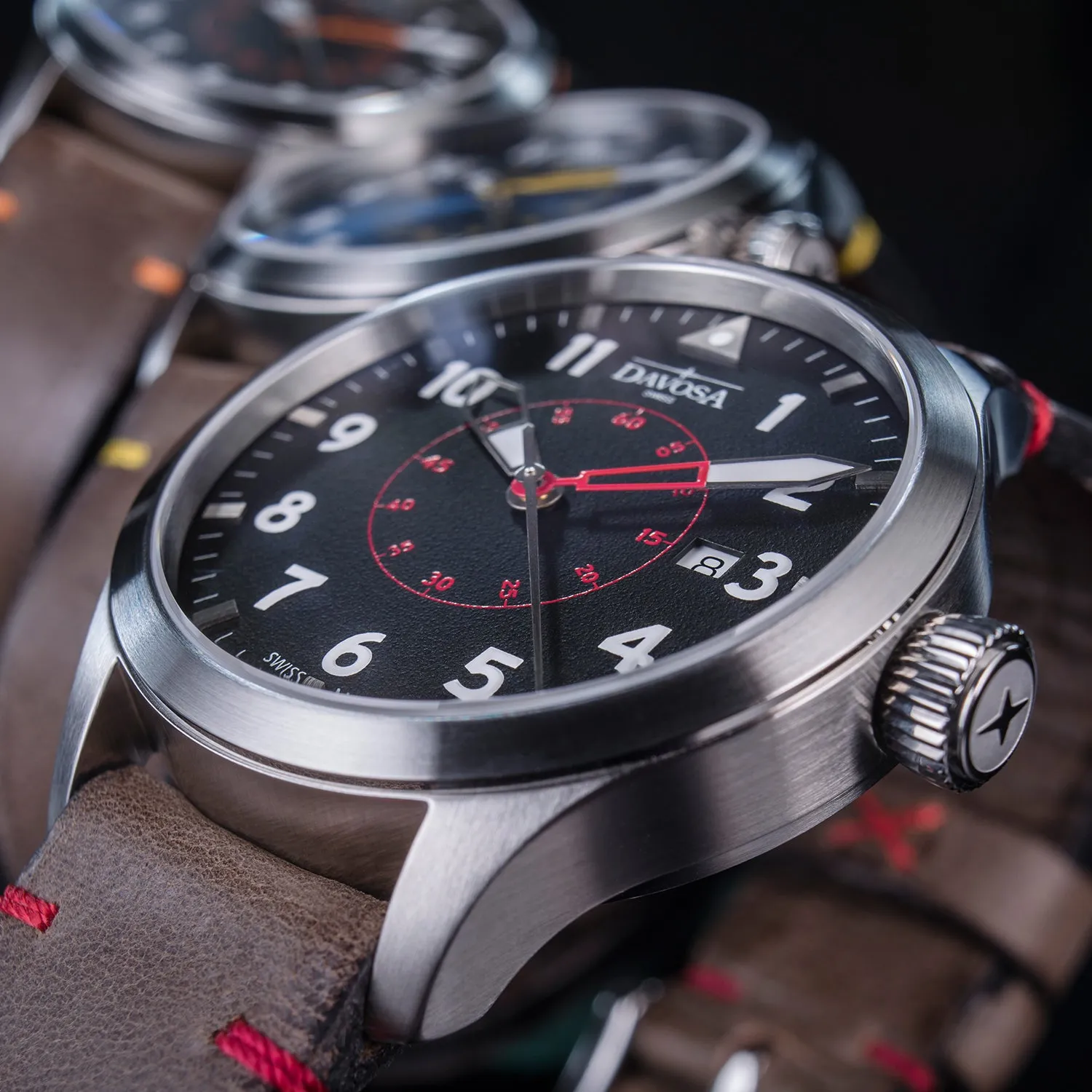 DAVOSA Neoteric Pilot automatisk pilotklokke 42 mm