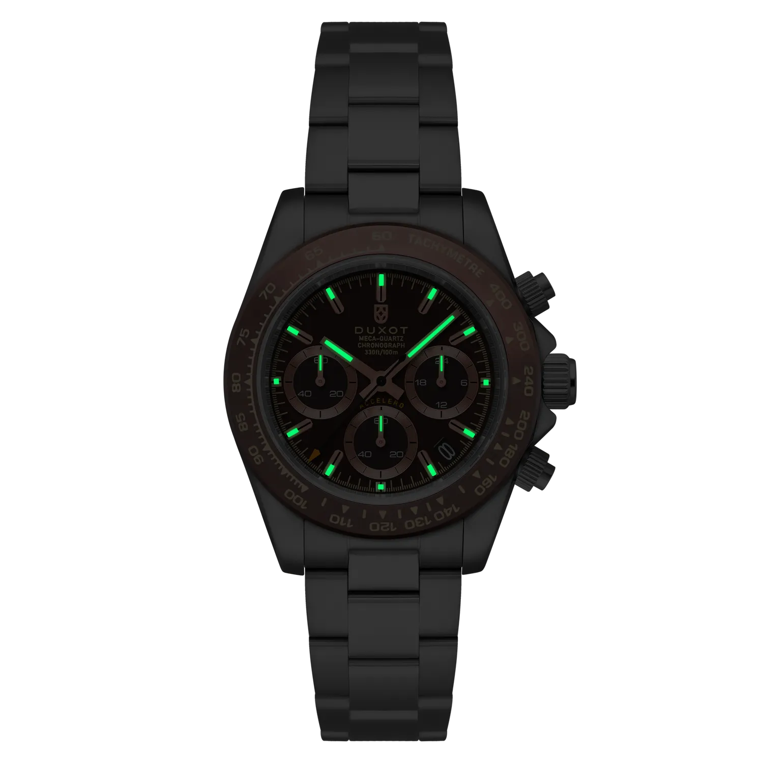 Duxot Accelero DX-2065 kronograf Chestnut Brown 40 mm
