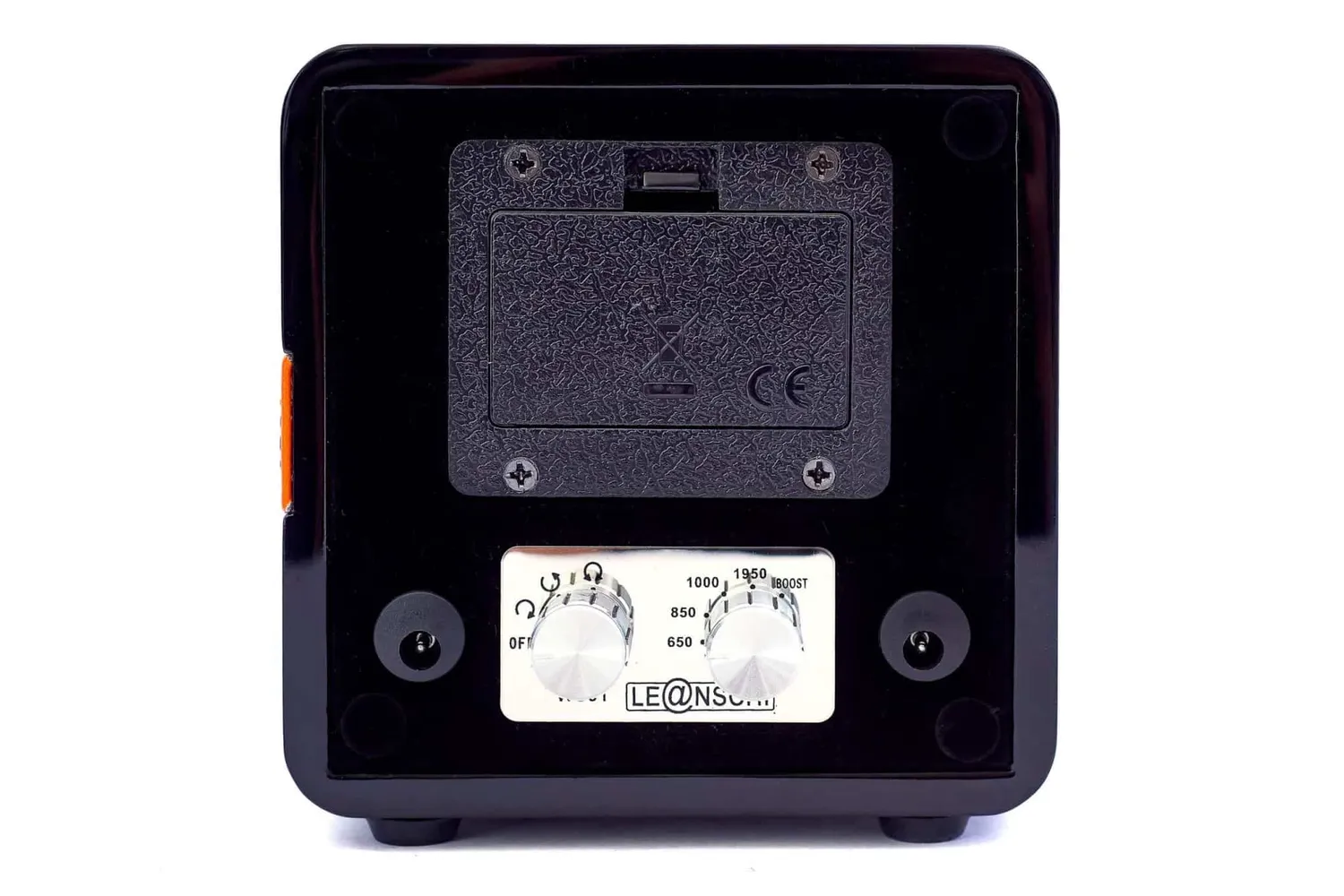 Leanschi WS01 watchwinder for én klokke svart og oransje
