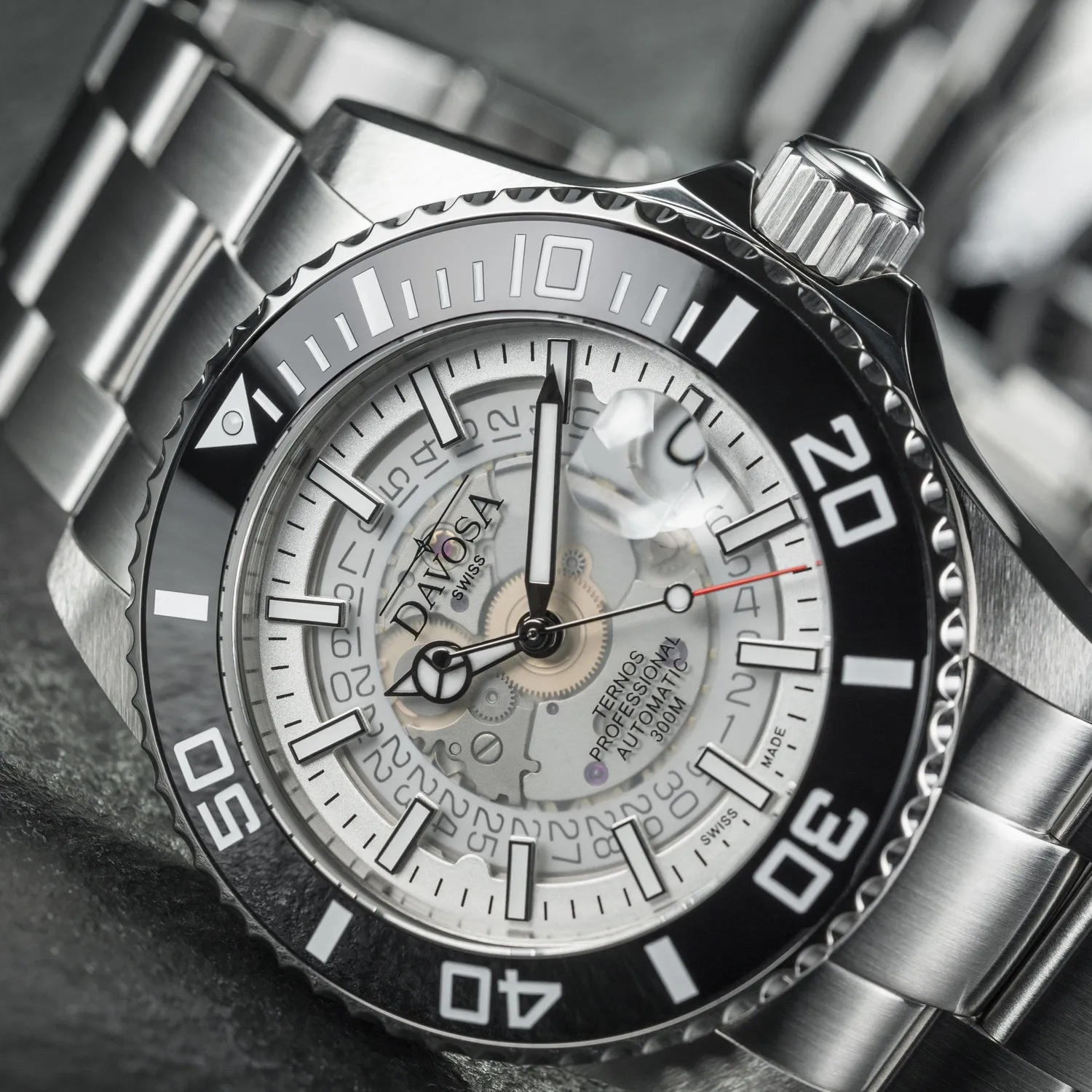 DAVOSA Ternos Professional Nebulous automatisk dykkerklokke