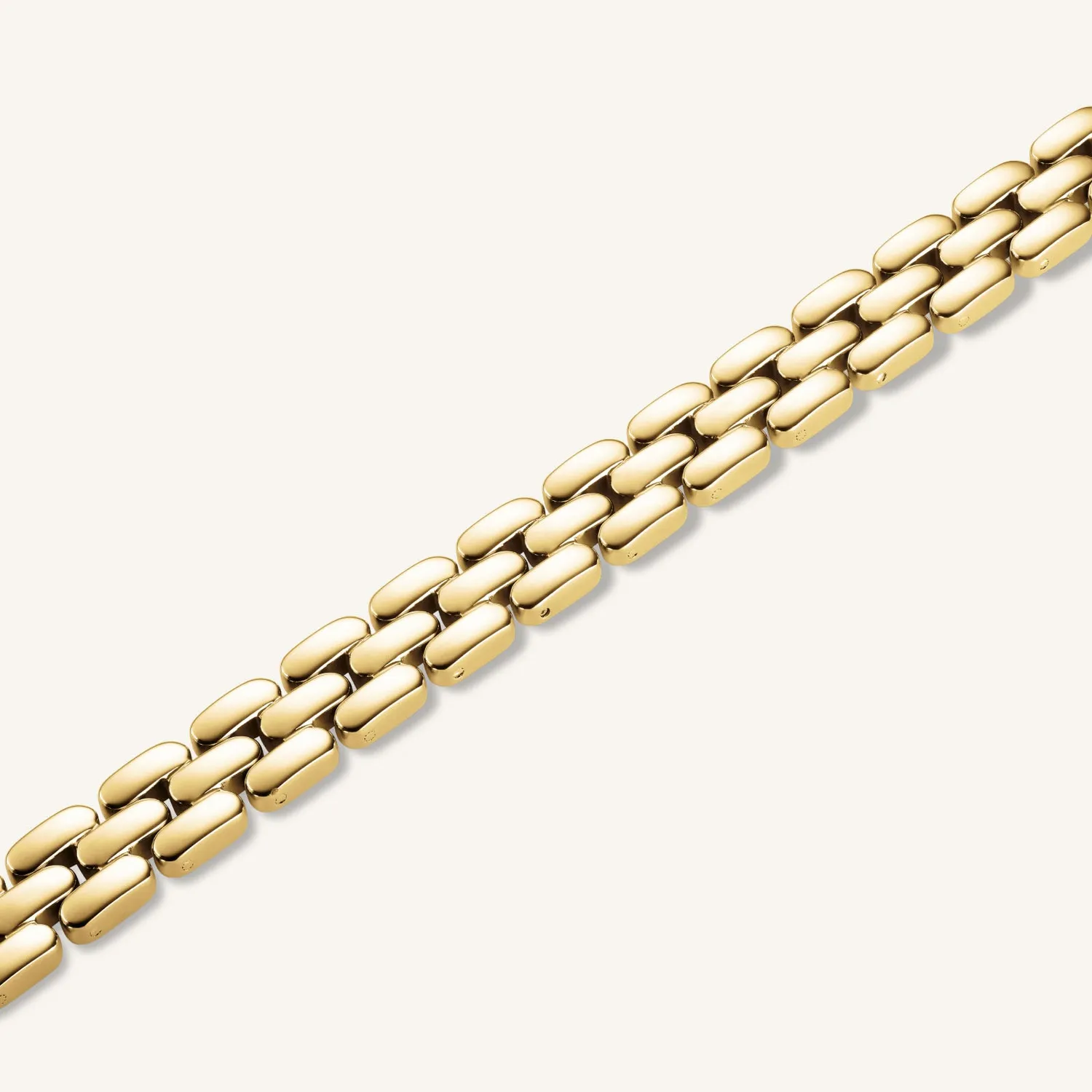 Rosefield Legacy Bracelet armbånd gull 17–19,5 cm