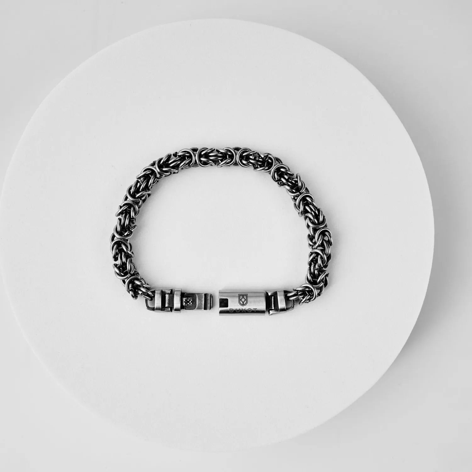 Duxot Serenata King Chain armbånd sølv