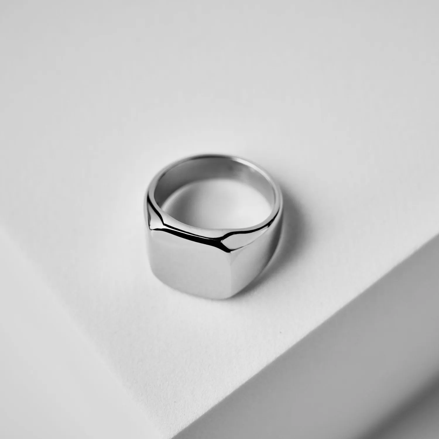 Duxot Atlantica Ring Silver ring størrelse 20 rustfritt stål