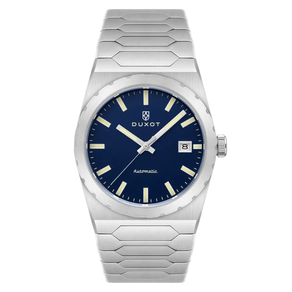 Duxot Taranto klokke Starlit Blue 37 mm integrert lenke