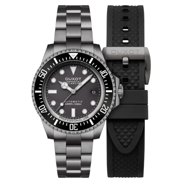 Duxot Atlantica Deep Dive Automatic Graphite dykkerklokke