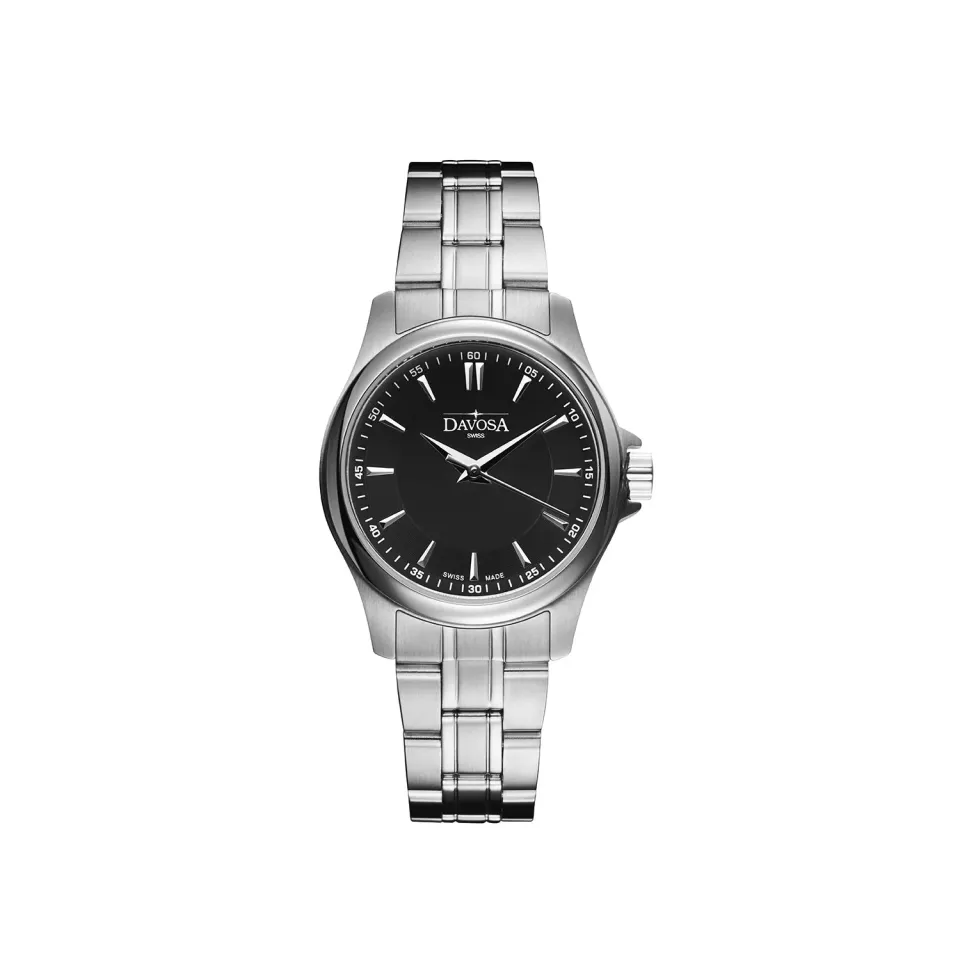 DAVOSA Classic quartz klokke dame 30 mm safirglass