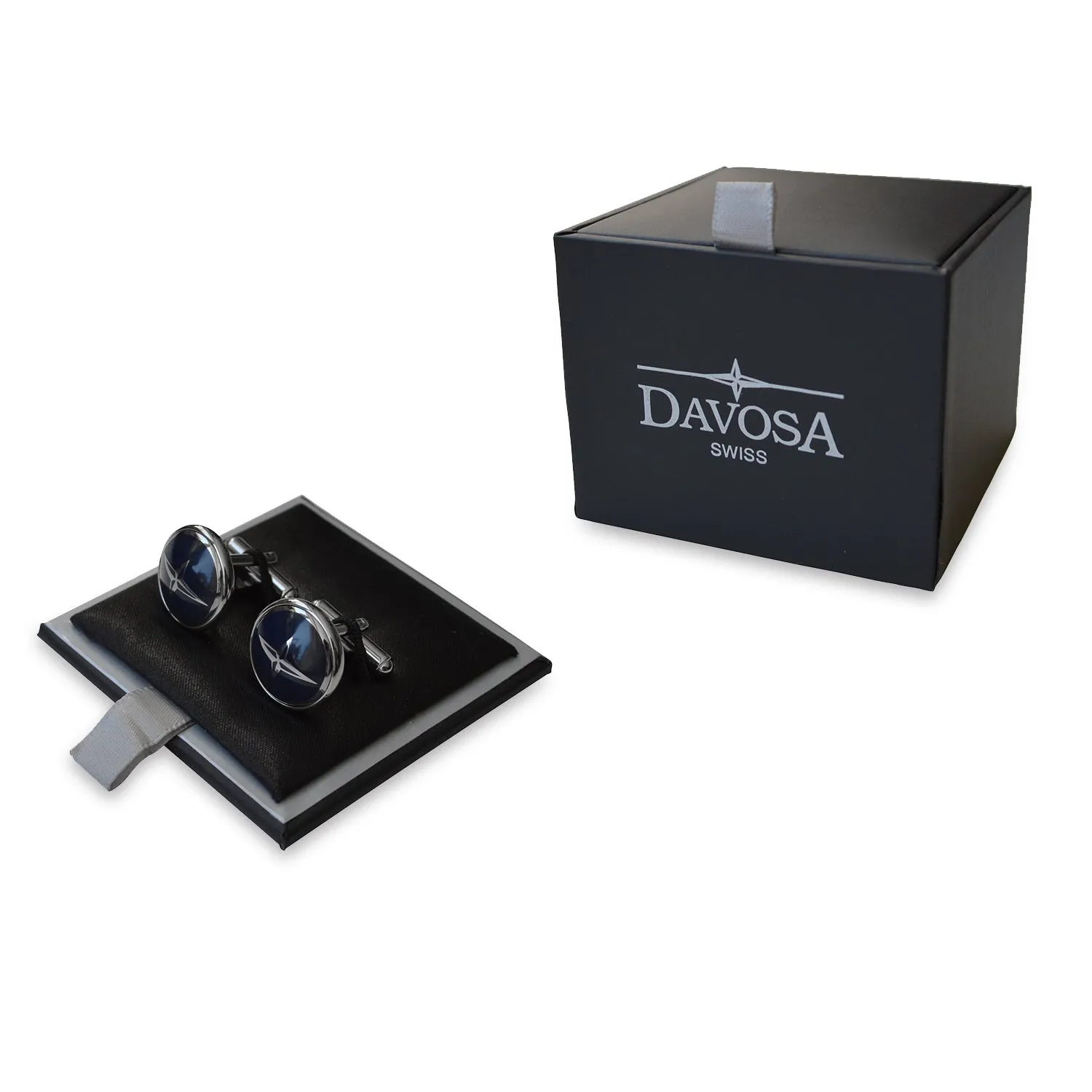 DAVOSA Cuff Links Blue mansjettknapper blå