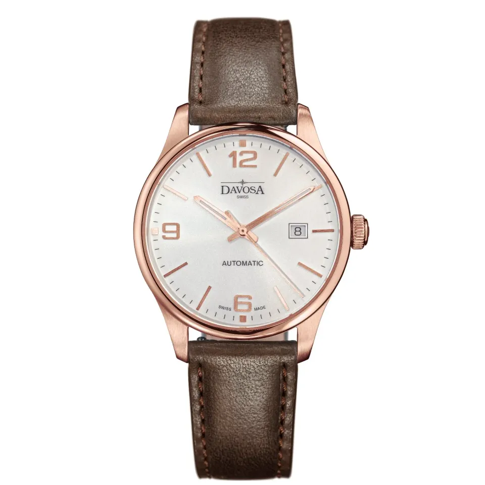 DAVOSA Gentleman automatisk herreklokke 40 mm