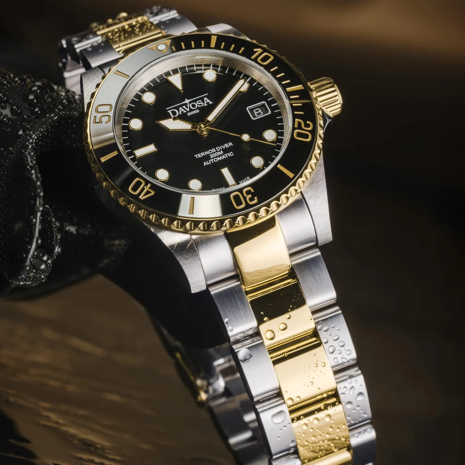 DAVOSA Ternos Diver automatisk dykkerklokke