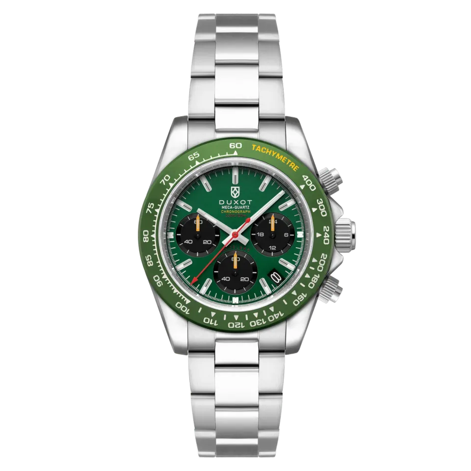 Duxot Accelero Chronograph kronograf Seafoam Splash 40 mm