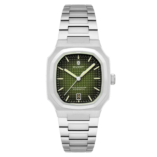 Duxot Colmar Automatic klokke Myrtle Green 38 mm