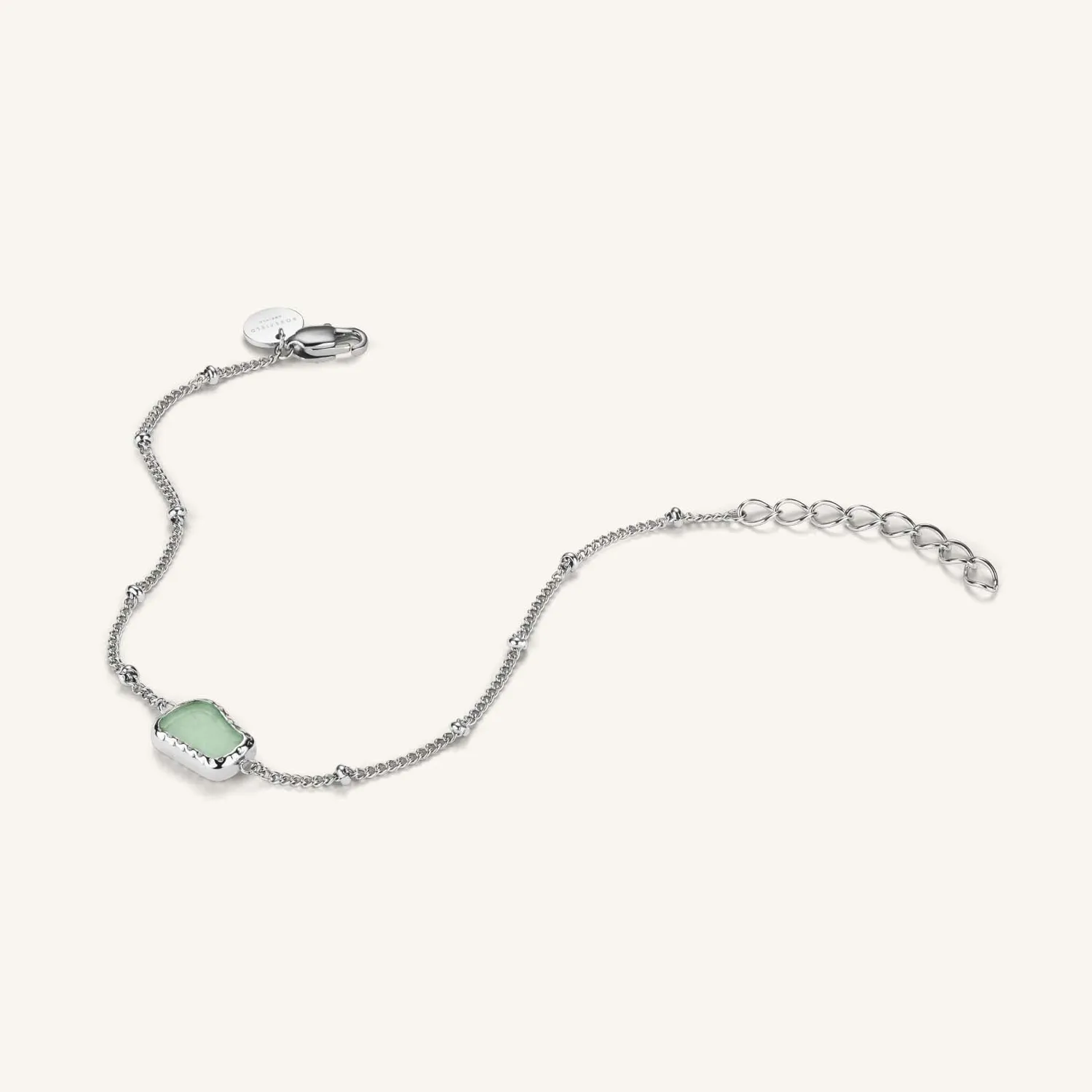 Rosefield Organic Gemstone Bracelet armbånd aventurin justerbart