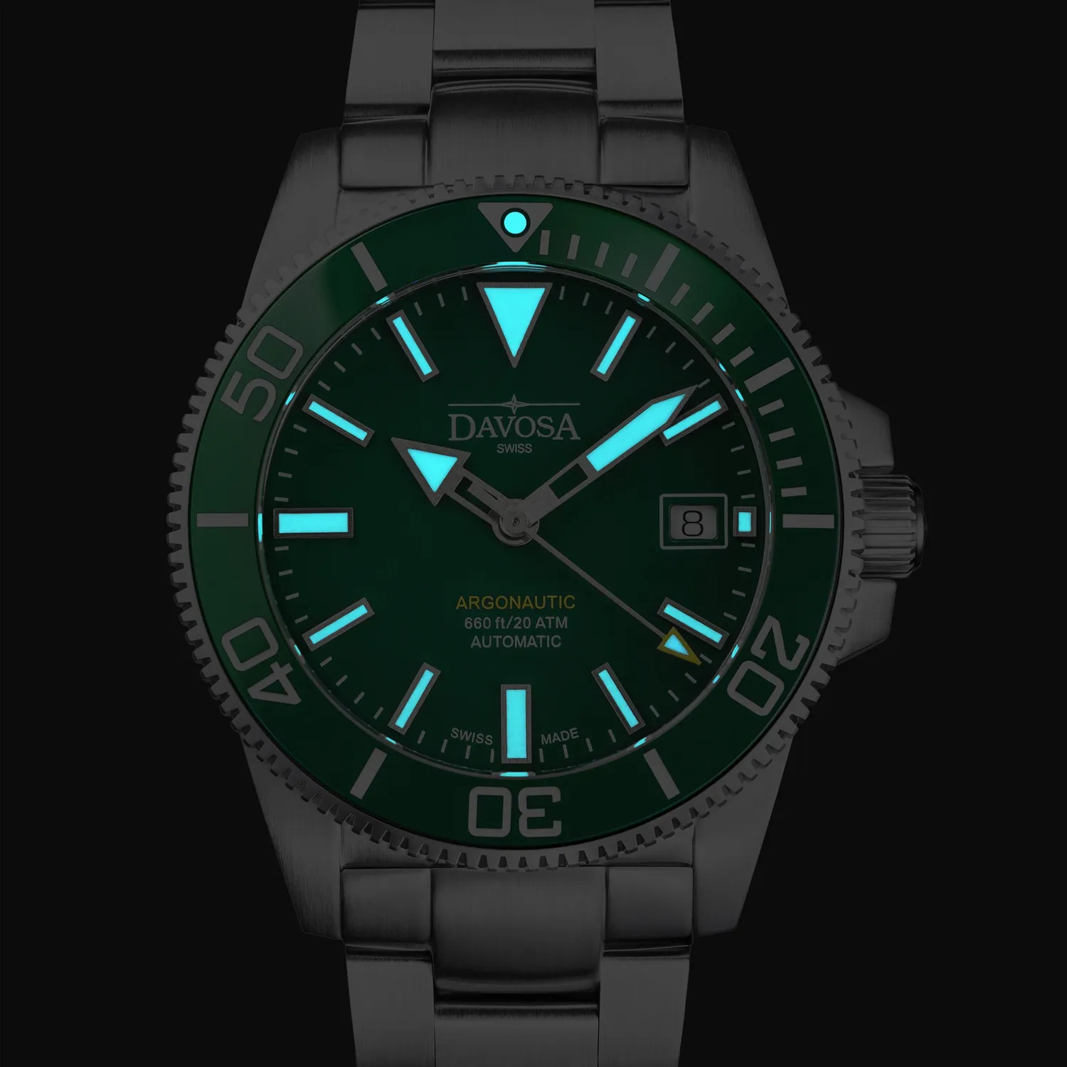 DAVOSA Argonautic 39 dykkerklokke automatisk 39 mm
