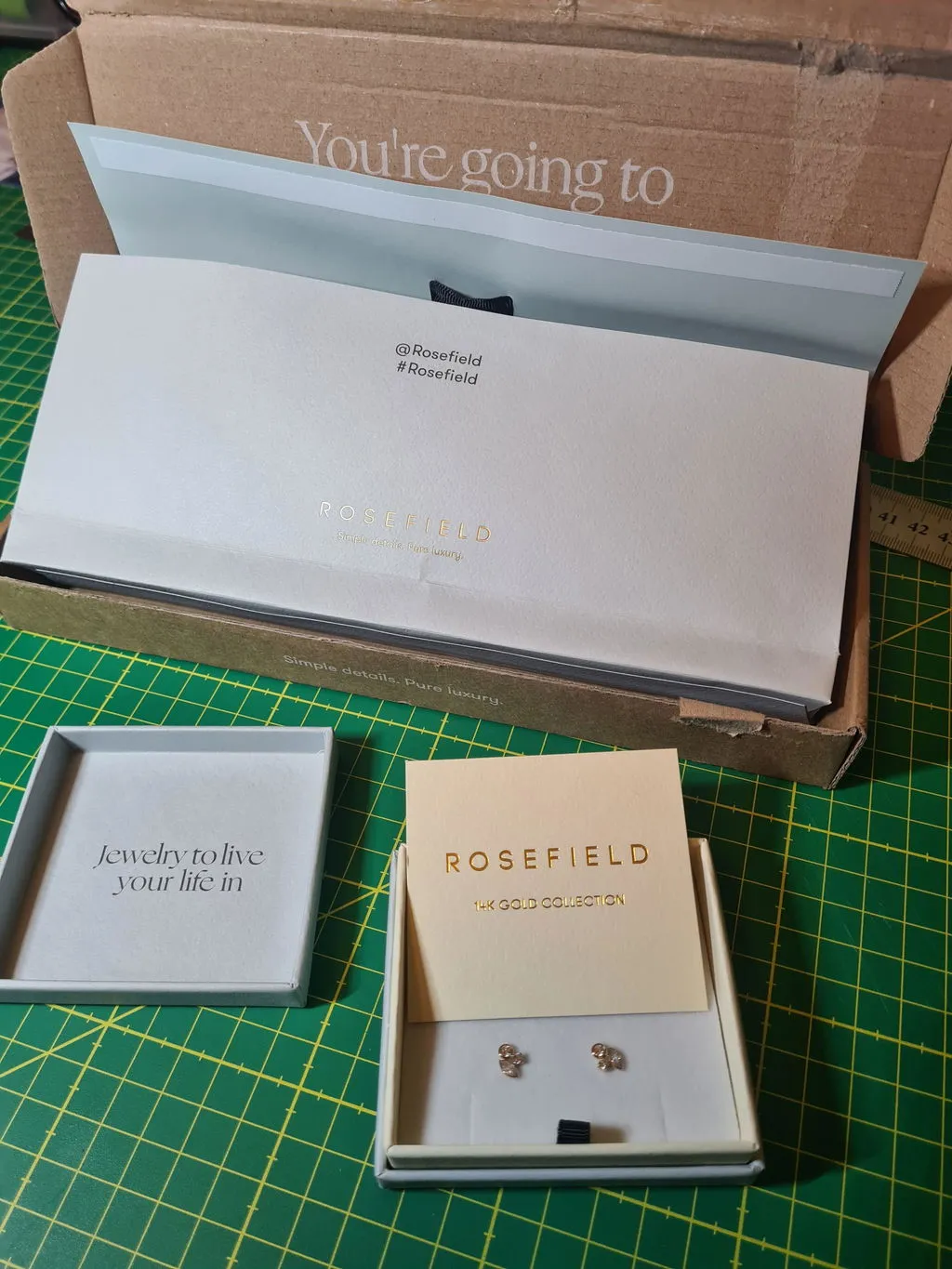 Rosefield Gift Wrap gaveeske til klokke 24,2 cm