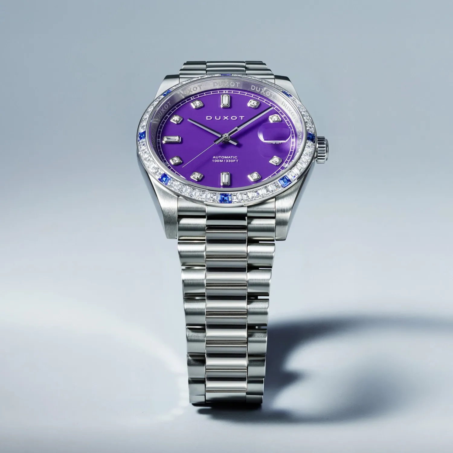 Duxot Serenata Purple Crystal automatisk klokke