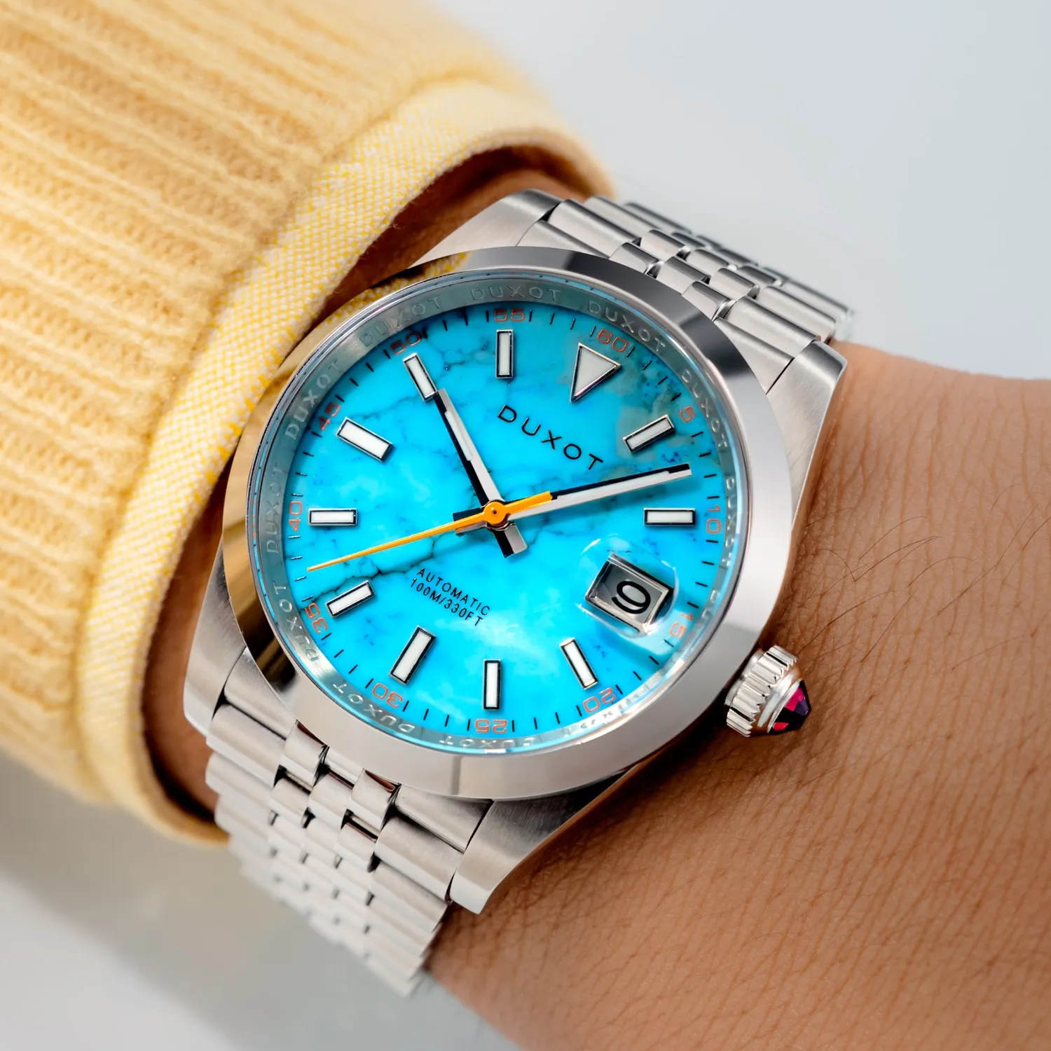 Duxot Vezeto Turquoise automatisk klokke