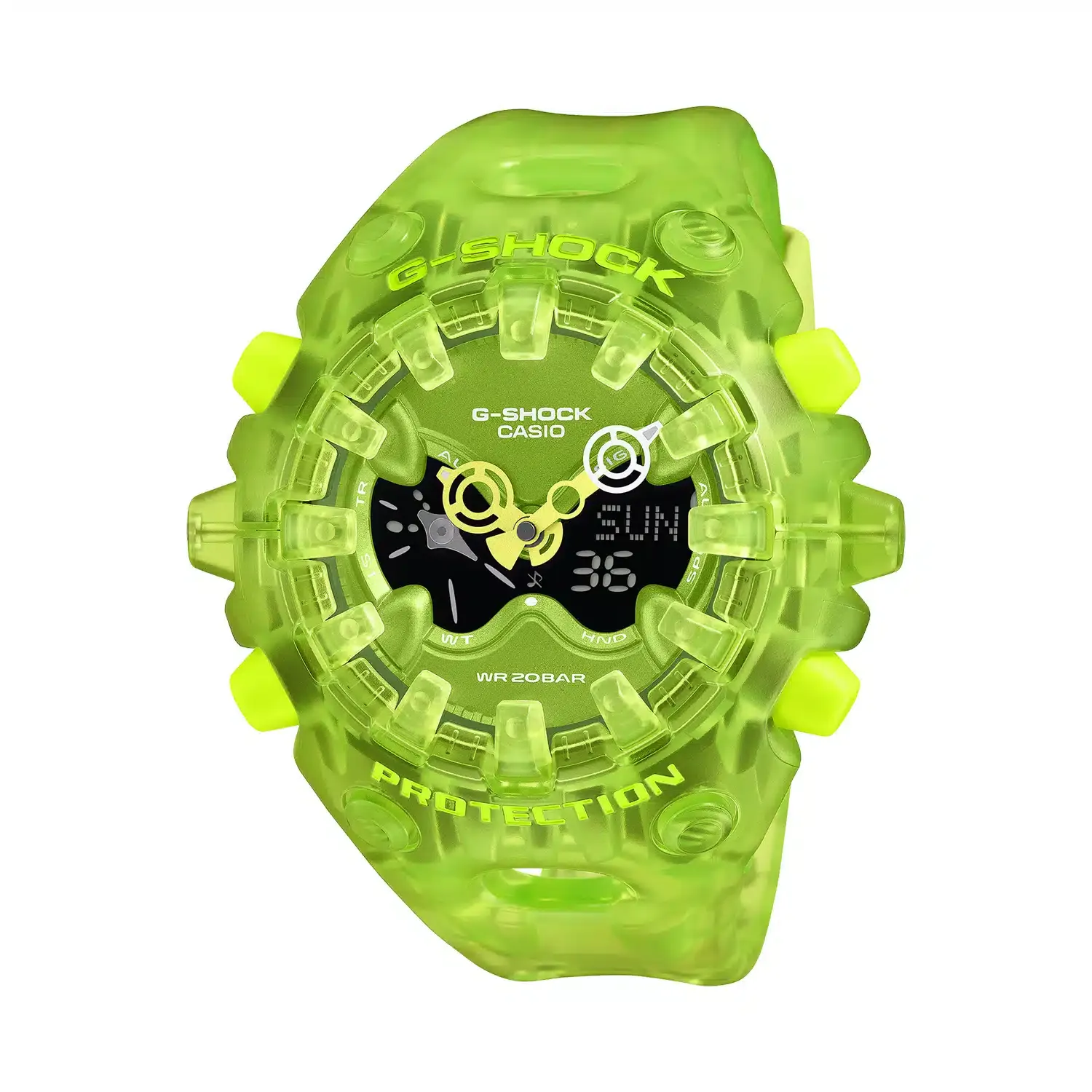 G-Shock Analog Digital 58mm GA-V01SKE-3AER klokke
