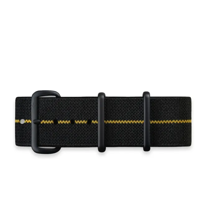 DAVOSA Nylon Black 22mm klokkerem 22 mm svart