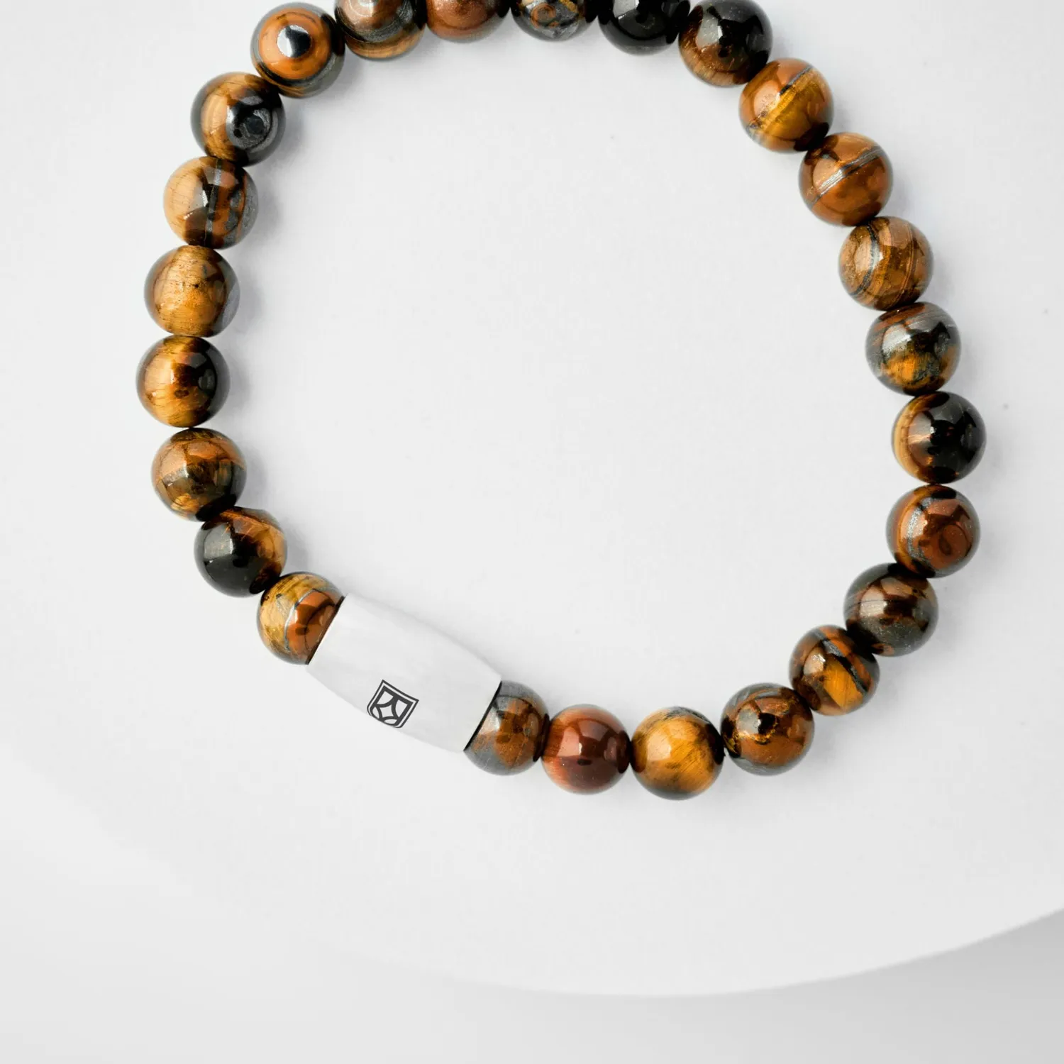 Duxot Atlantica Tiger Eye Stones steinarmbånd tigerøye