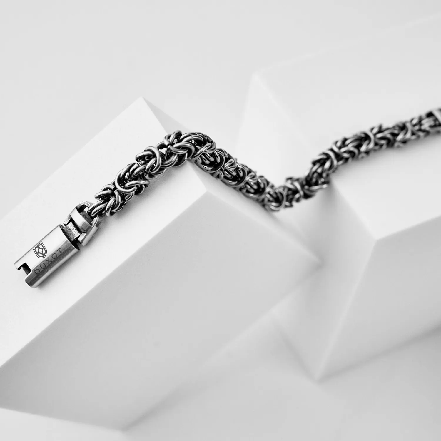 Duxot Serenata King Chain armbånd sølv