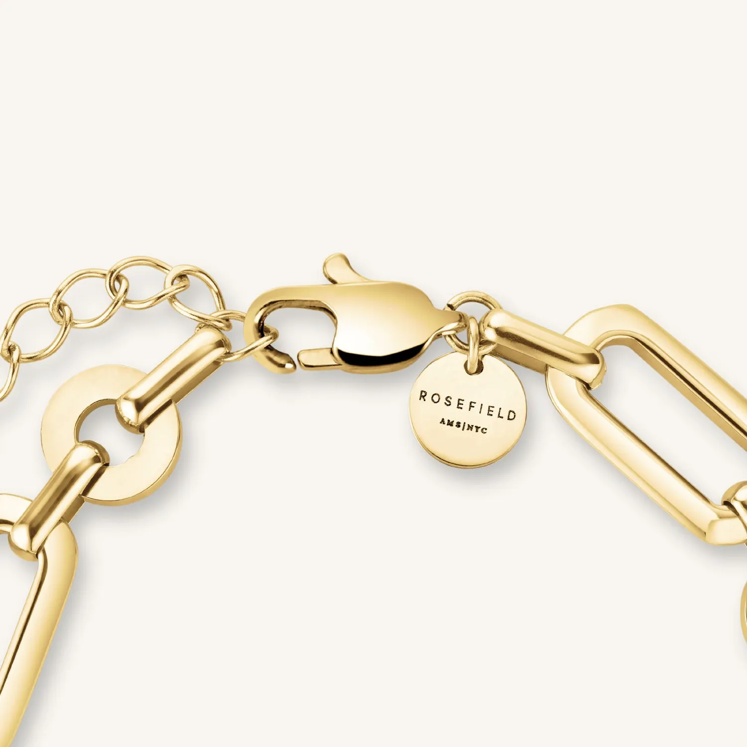 Rosefield Essentials Studs Bracelet armbånd gull justerbar lengde