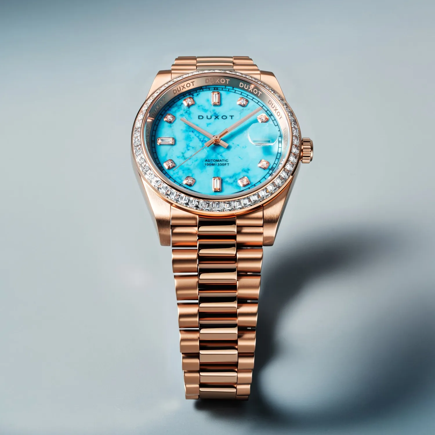 Duxot Serenata Automatic klokke Turquoise 40 mm limited edition