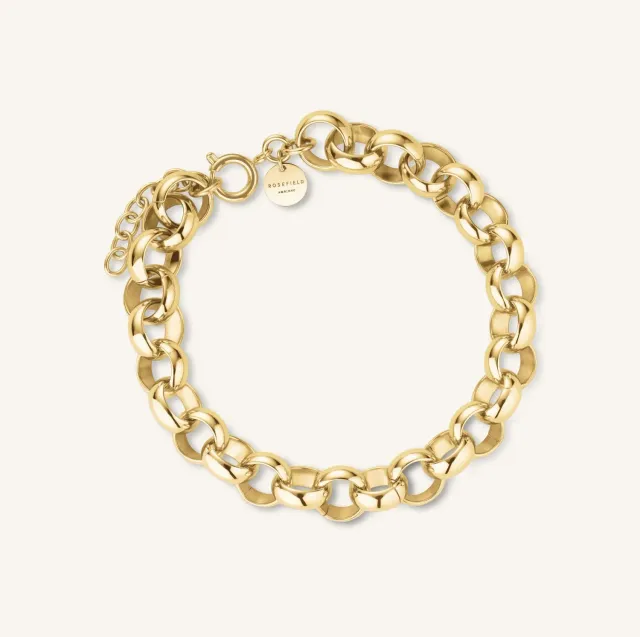 Rosefield Essentials Chunky Bracelet armbånd gull