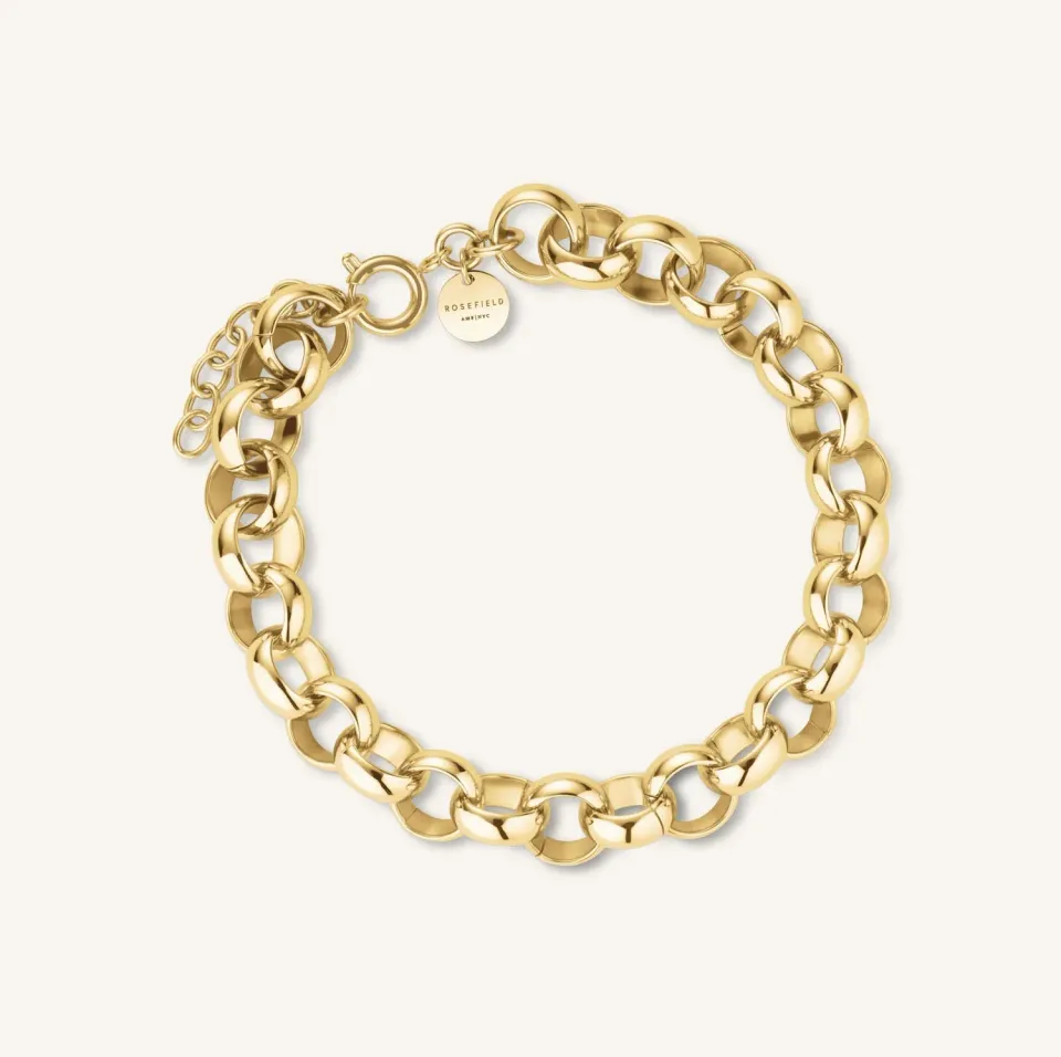 Rosefield Essentials Chunky Bracelet armbånd gull