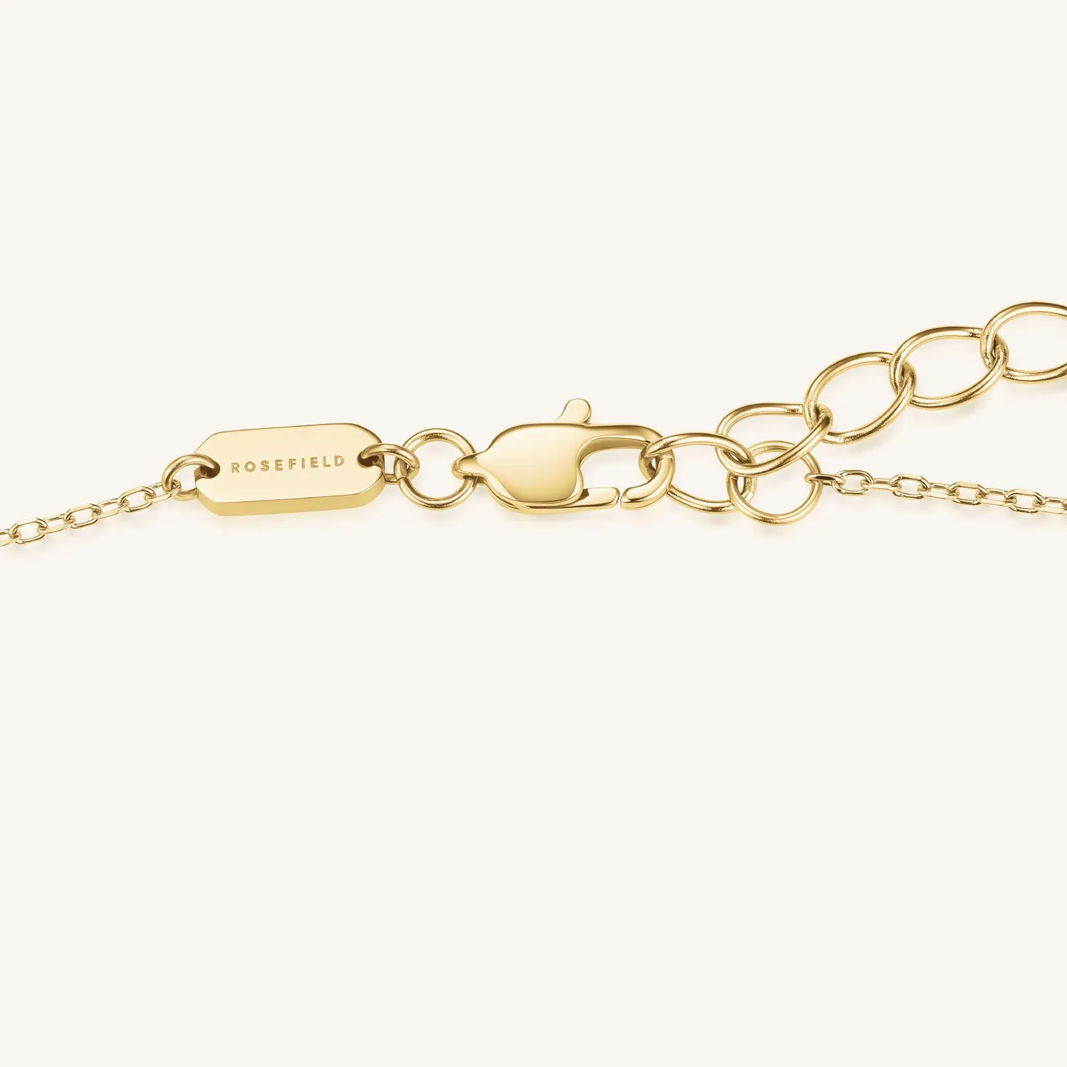 Rosefield Star Coin Necklace halskjede gull 40–44 cm