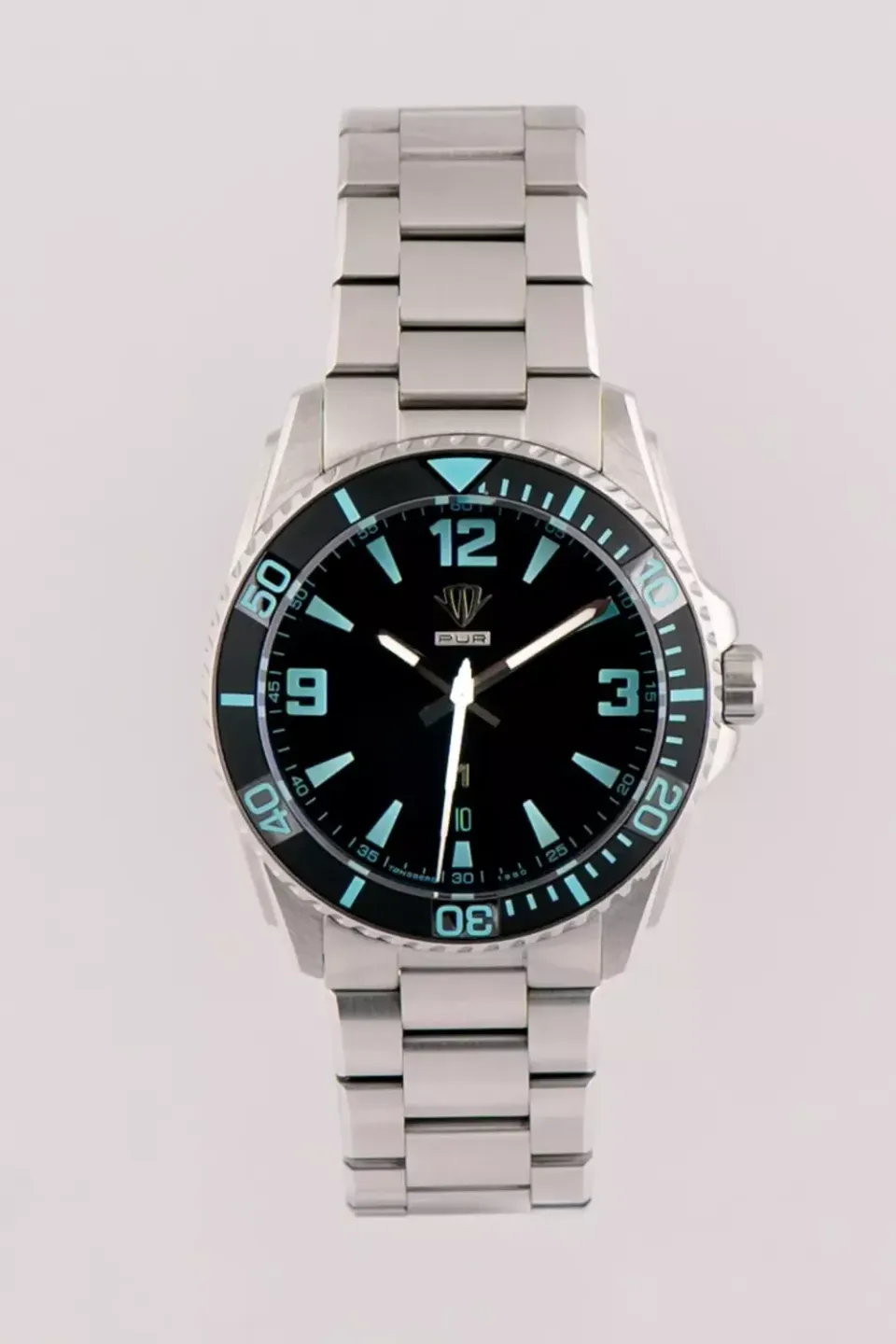 Perfekt Ur PUR 1 Sort armbåndsur