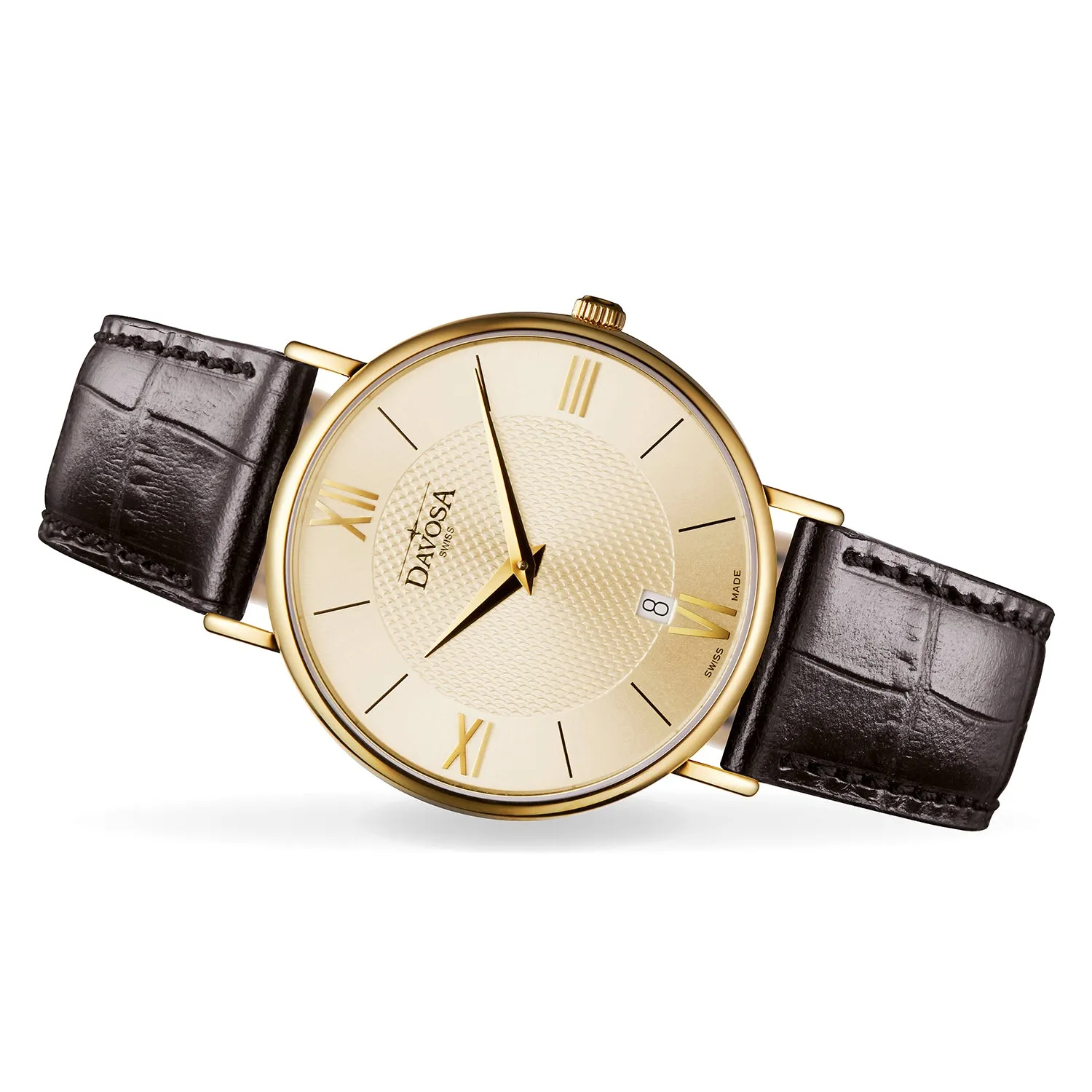 DAVOSA Pianos II herreklokke quartz