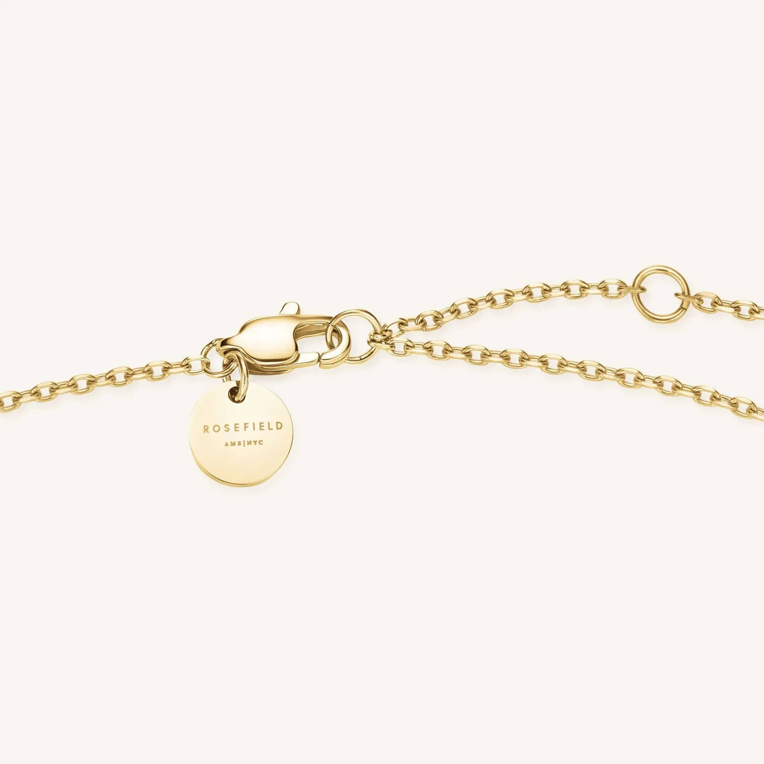 Rosefield Essentials Infinity Necklace-halskjede gull 42–46 cm