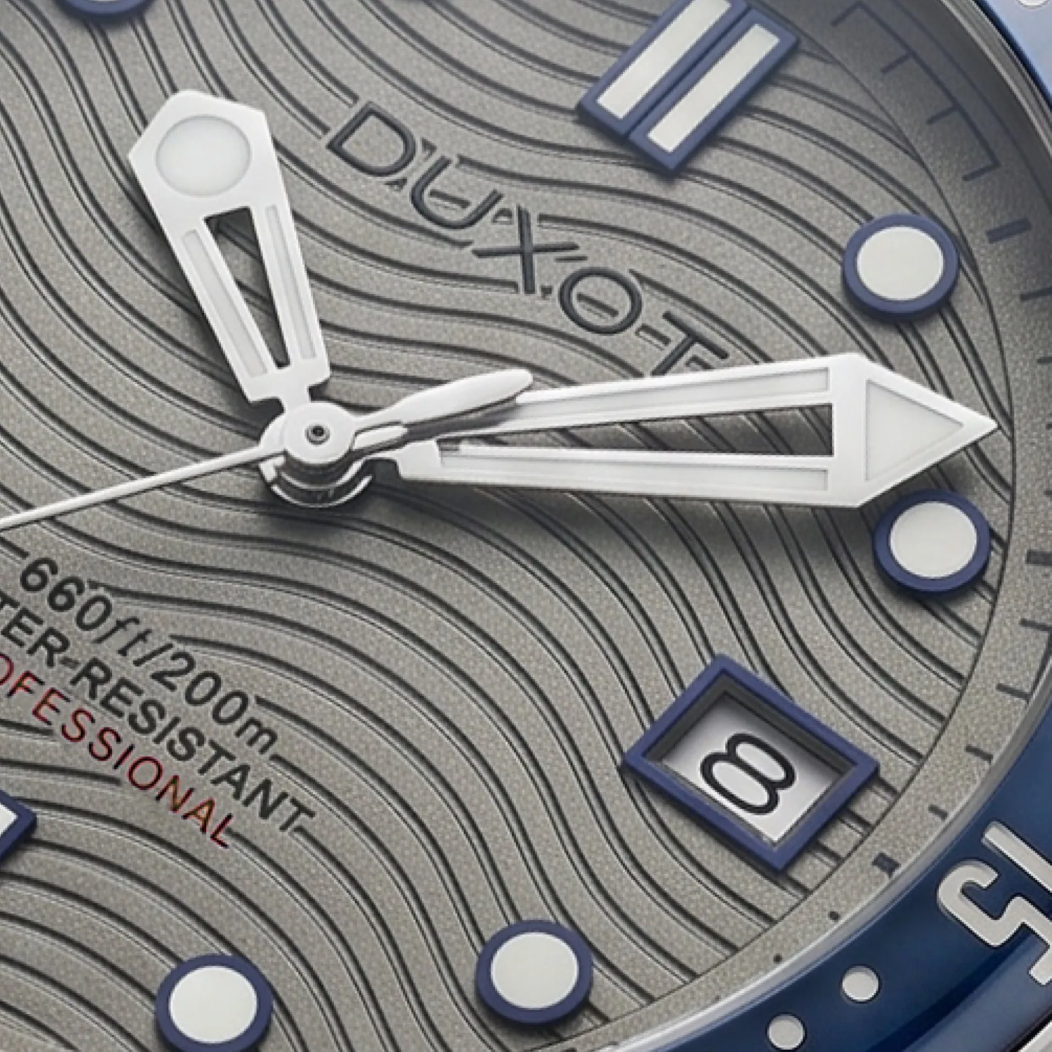 Duxot Henri Diver Automatic klokke Ash Grey automatisk
