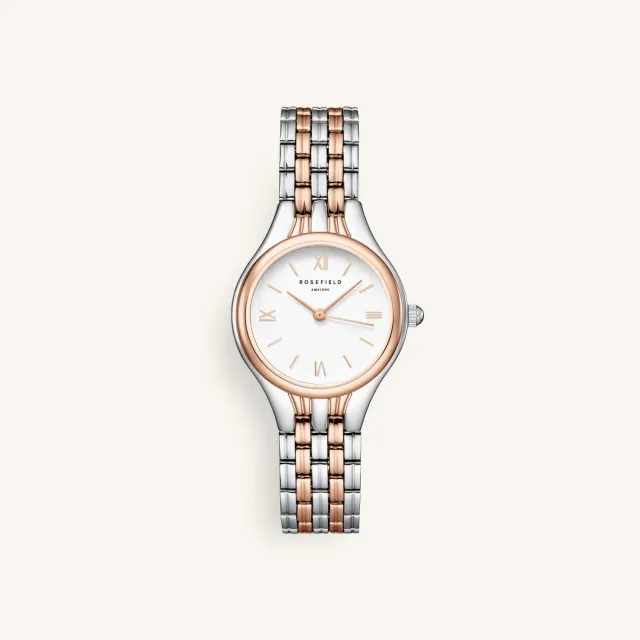 Rosefield Muse Rose Gold klokke 26 × 34,1 mm