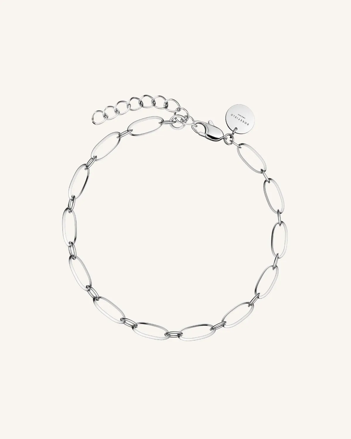 Rosefield Oval Bracelet armbånd gull eller sølv