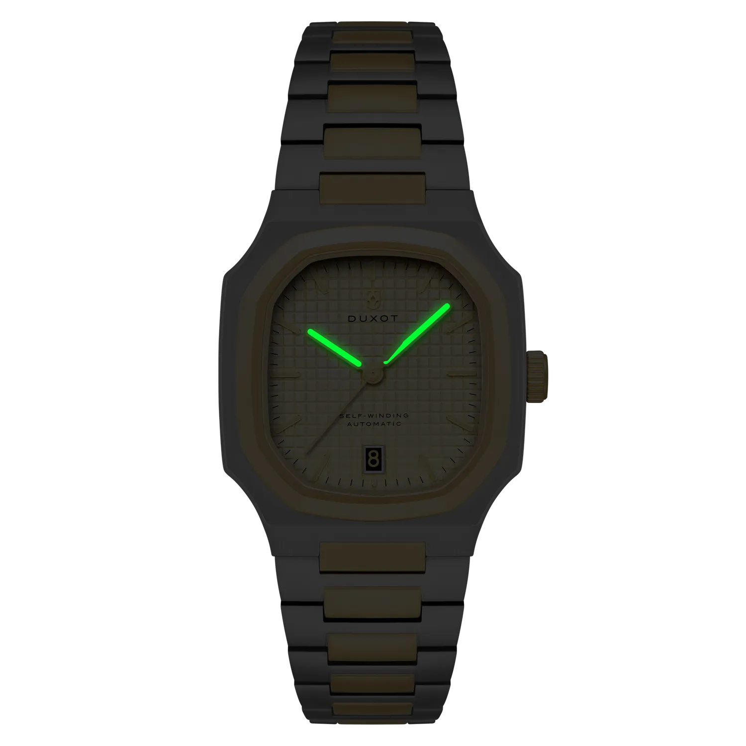 Duxot Colmar Two Tone Gold automatisk klokke 38 mm