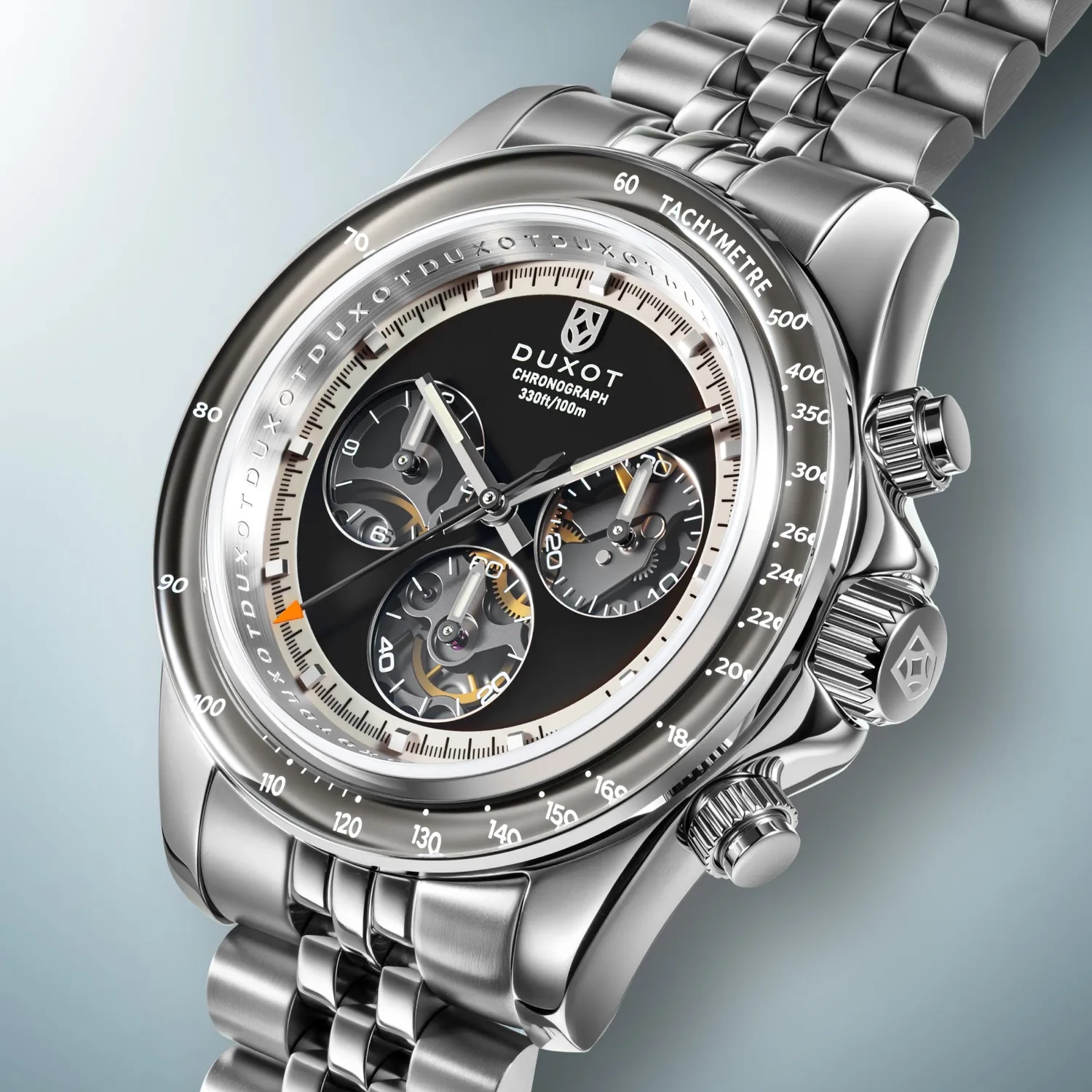 Duxot Accelero Luminara Limited Edition kronografklokke Autumn Glow