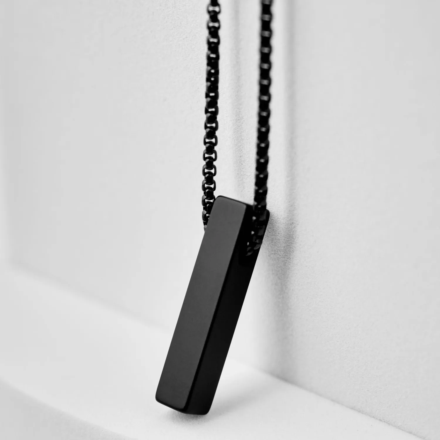 Duxot Vezeto Stone Pendant Onyx Stone anheng svart onyks