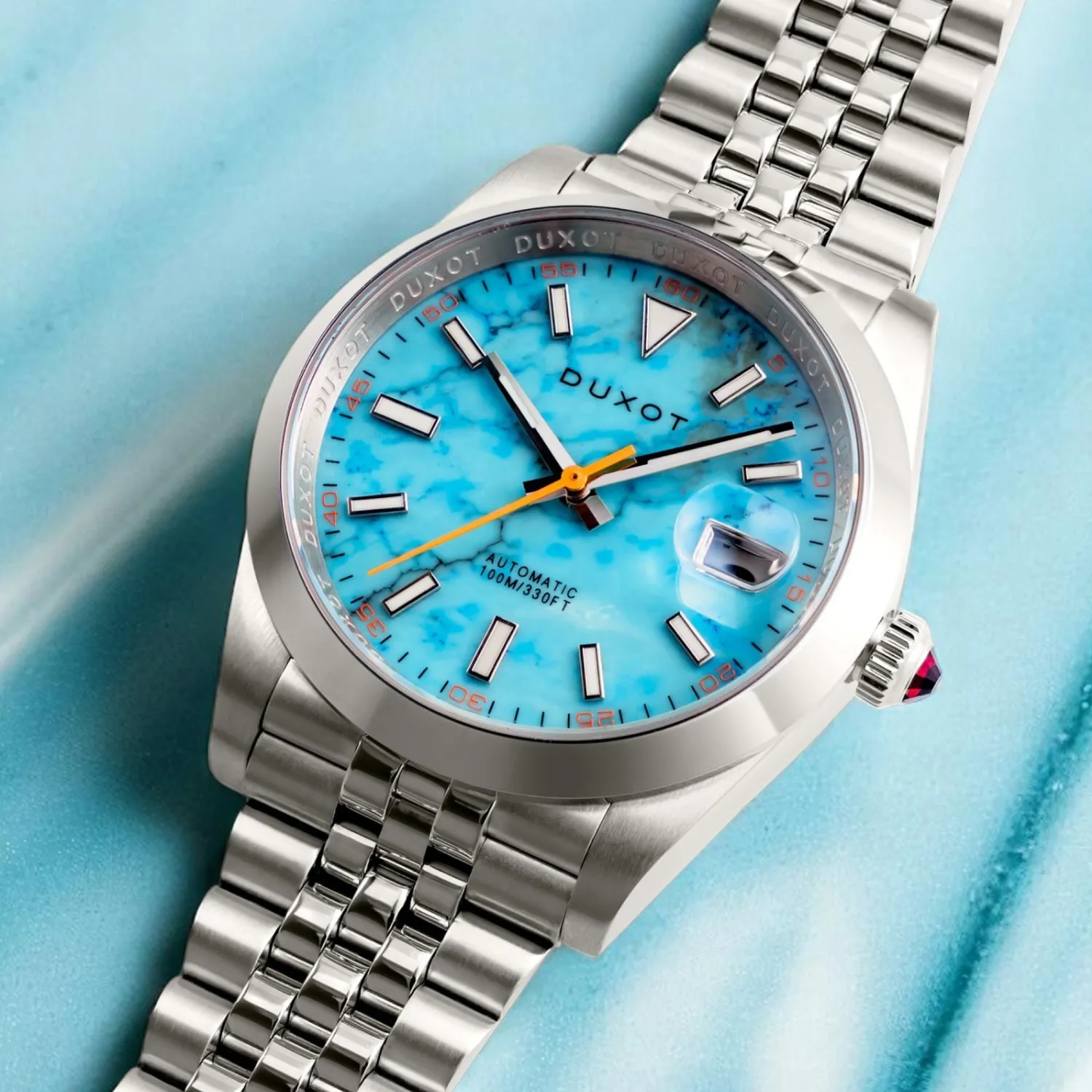 Duxot Vezeto Turquoise automatisk klokke