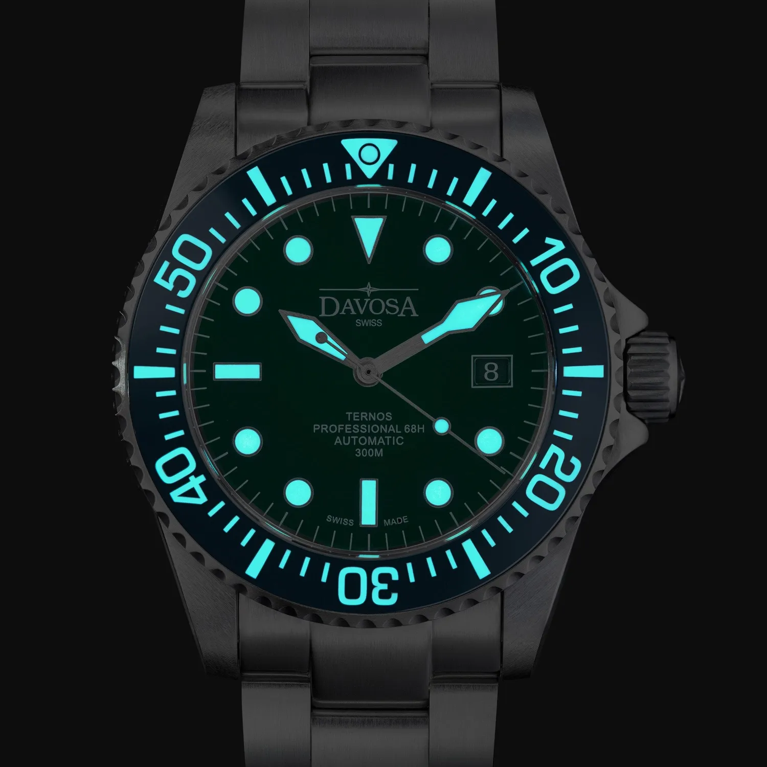 DAVOSA Ternos Professional 68h automatisk dykkerklokke
