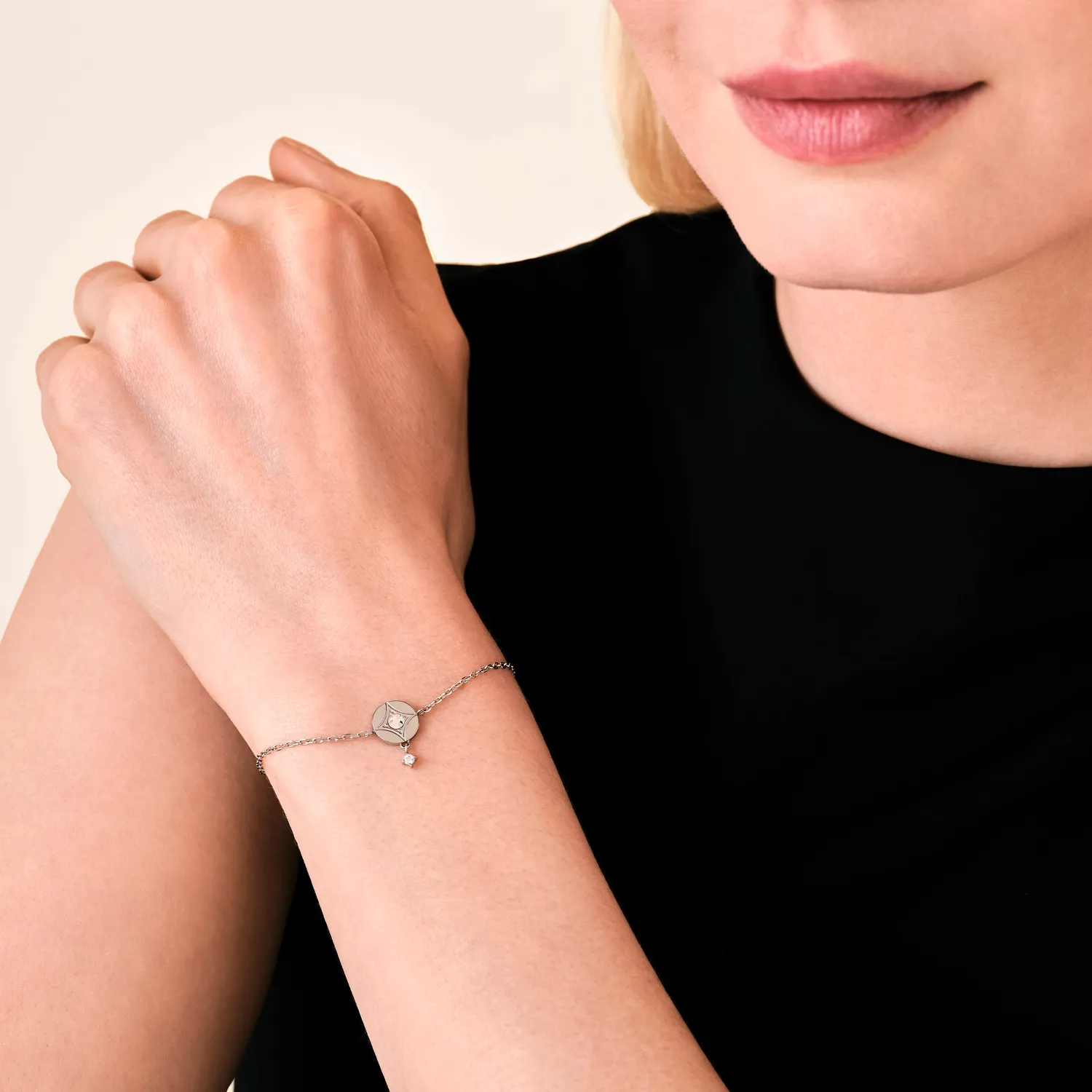 Rosefield Star Coin Bracelet armbånd gull/sølv