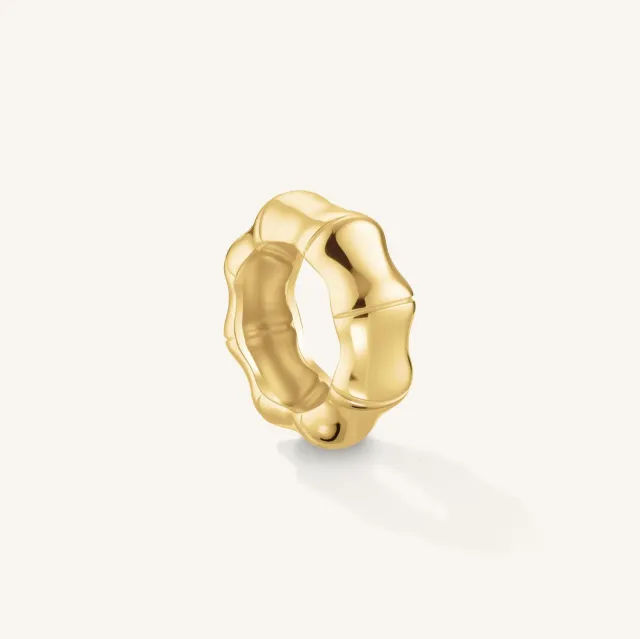 Rosefield Essentials Statement Ring ring gull 48–56, stål