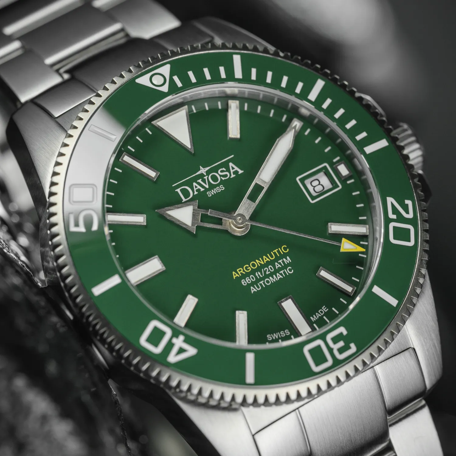 DAVOSA Argonautic 39 dykkerklokke automatisk 39 mm