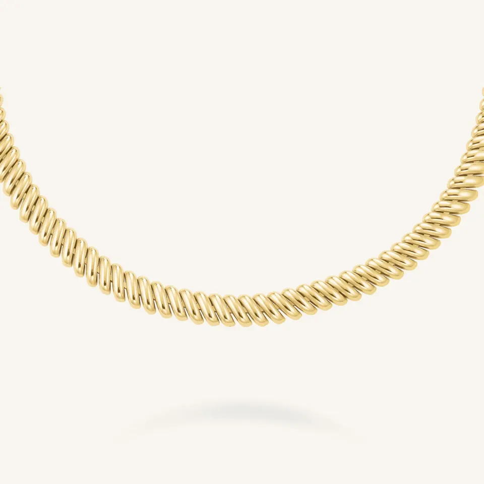 Rosefield San Marco Necklace halskjede gull, justerbart