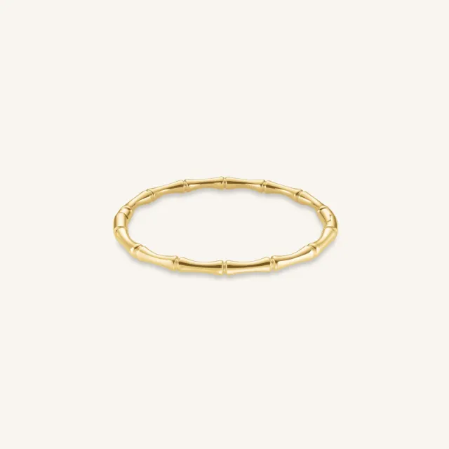 Rosefield Essentials Statement Bangle armring gullbelagt