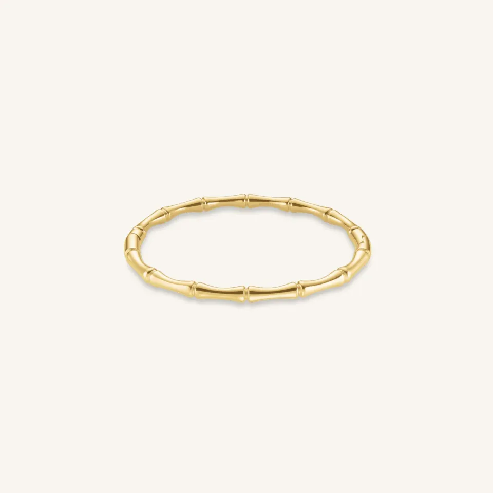 Rosefield Essentials Statement Bangle armring gullbelagt