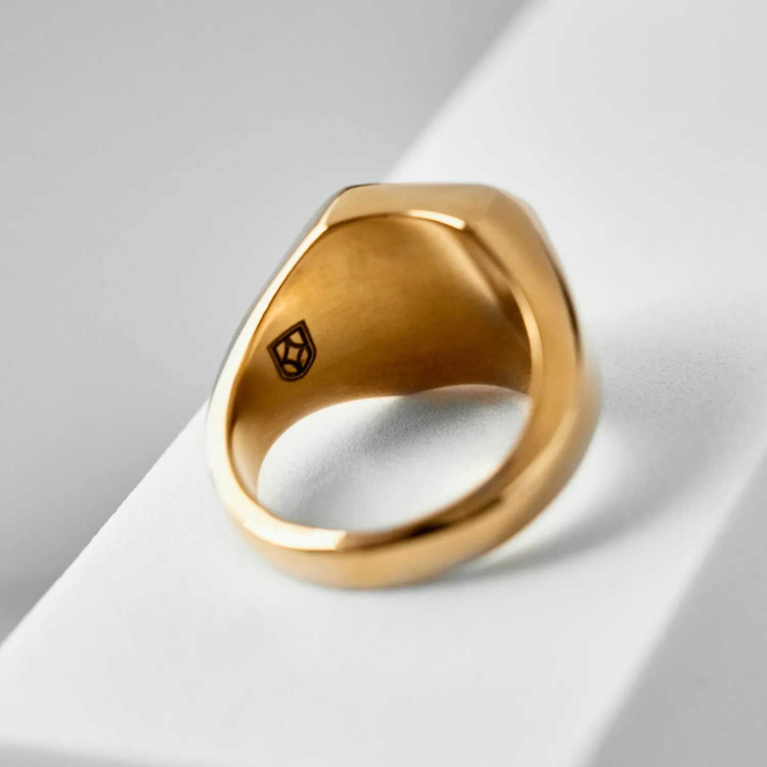 Duxot Atlantica Gold Tiger Eye ring størrelse 20 tigerøye